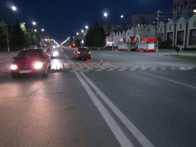 В Ухте водитель Kia Rio сбила пешехода на пр-те Ленина